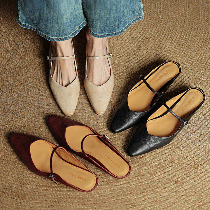 Senadhi - Mules in Vera Pelle