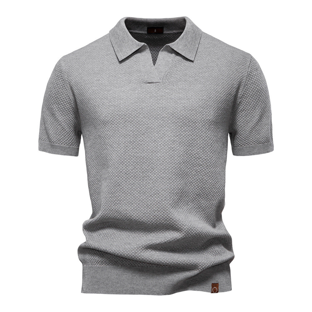 Kostas - Elegante Polo a Maniche Corte Camicia