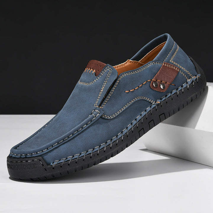 Elbert - Scarpe di Pelle con Suola Antiscivolo