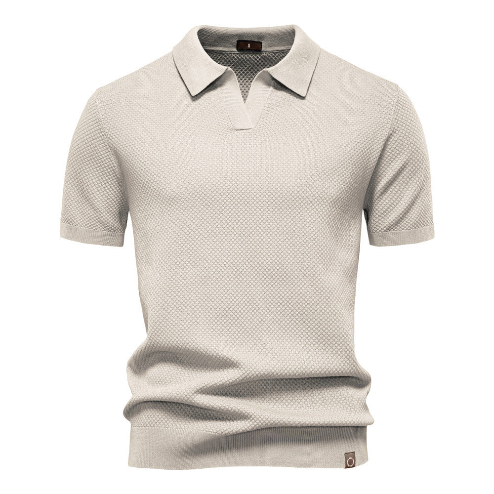 Kostas - Elegante Polo a Maniche Corte Camicia