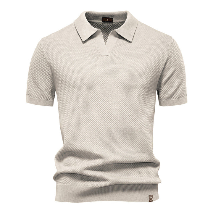 Kostas - Elegante Polo a Maniche Corte Camicia