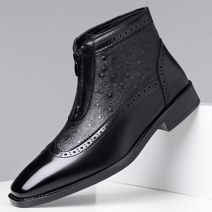 Butler - Stivali in Pelle Con Cerniera