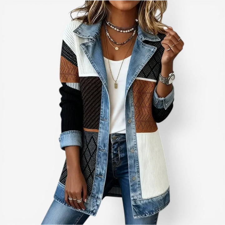 Sunna - Giacca in Denim Misto