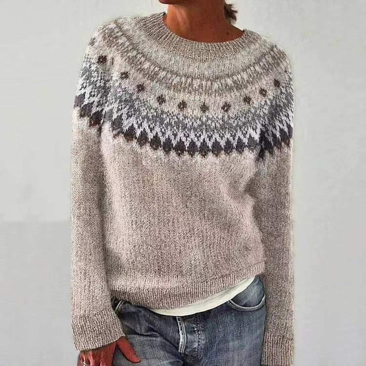 Nitzan - Maglione Elegante a Maniche Lunghe