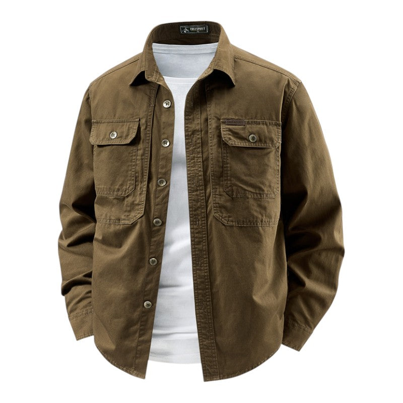 Ainar - Camicia a Maniche Lunghe Traspirante