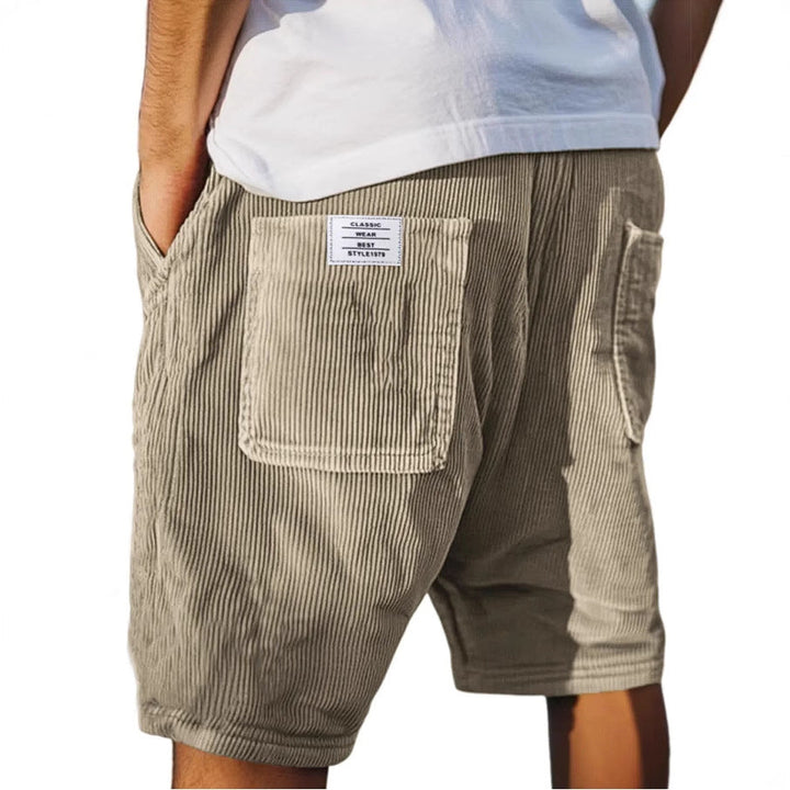 Marsel - Eleganti Pantaloncini In Velluto a Coste