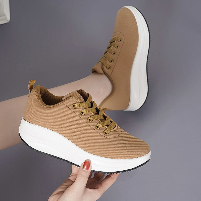 Hazina - Sneakers Ortopediche Casual Con Zeppa