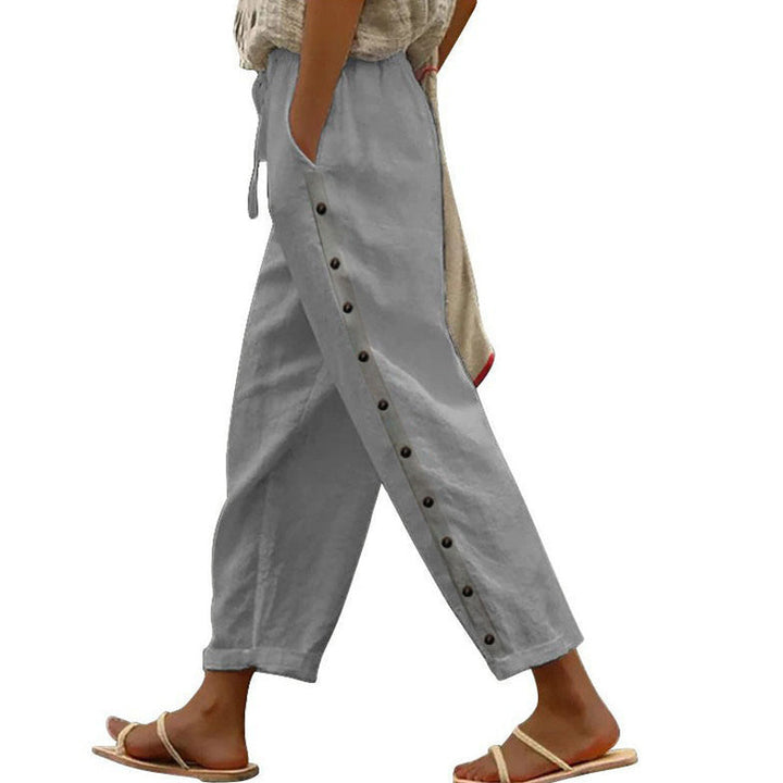 Mutandi - Pantaloni Casual Con Elegante Bottone