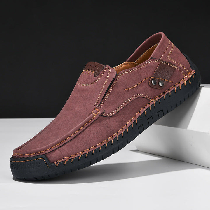 Elbert - Scarpe di Pelle con Suola Antiscivolo