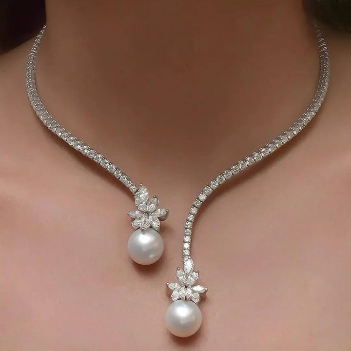 Yahli - Elegante Collana di Perle