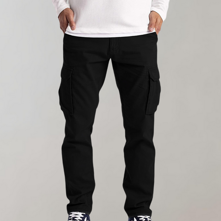 Hansjörg - Pantaloni Cargo Leggeri Con Tasche