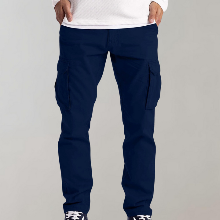 Hansjörg - Pantaloni Cargo Leggeri Con Tasche