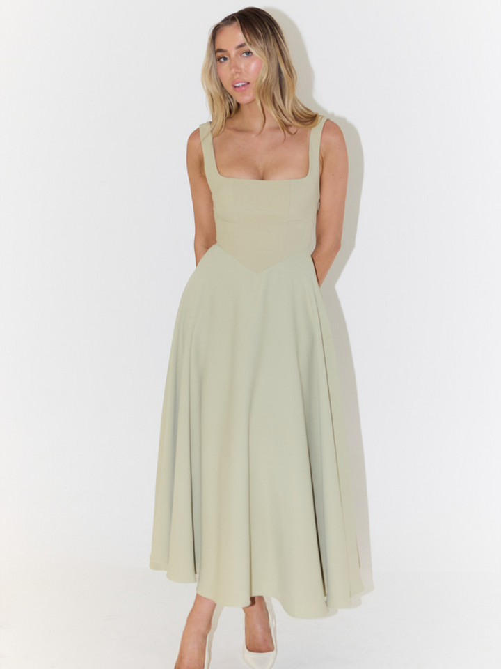 Zinovia - Elegante Abito Senza Maniche
