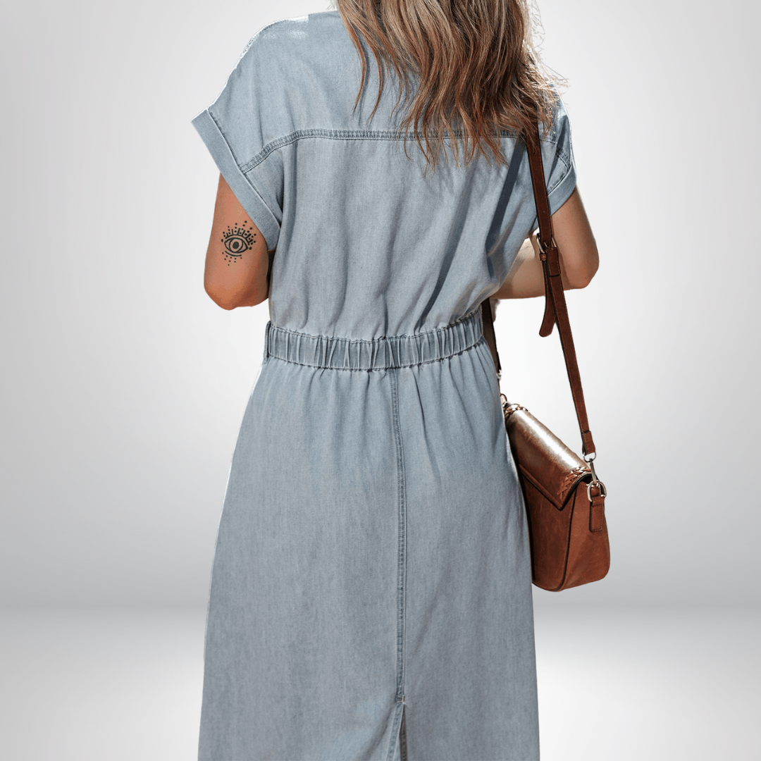Brygida - Elegante Abito in Denim