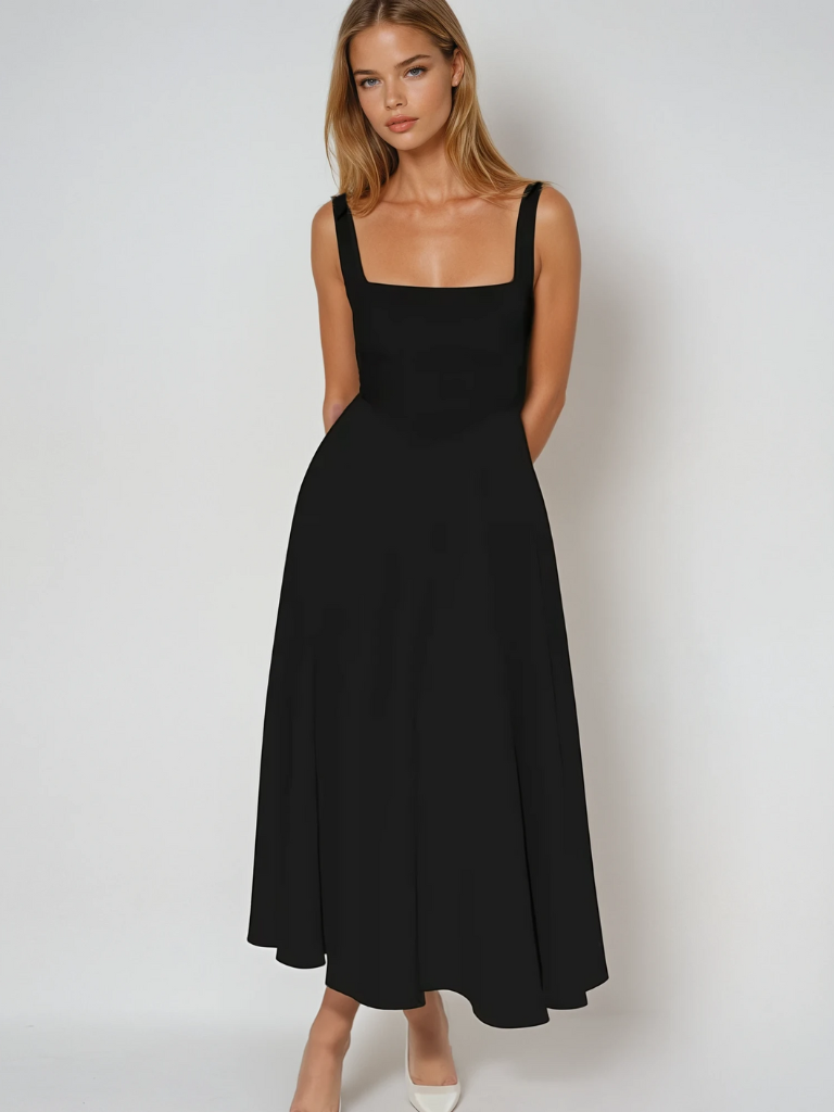 Zinovia - Elegante Abito Senza Maniche