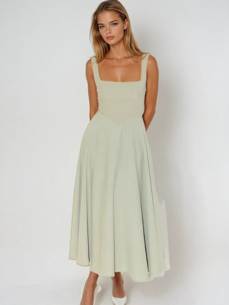 Zinovia - Elegante Abito Senza Maniche