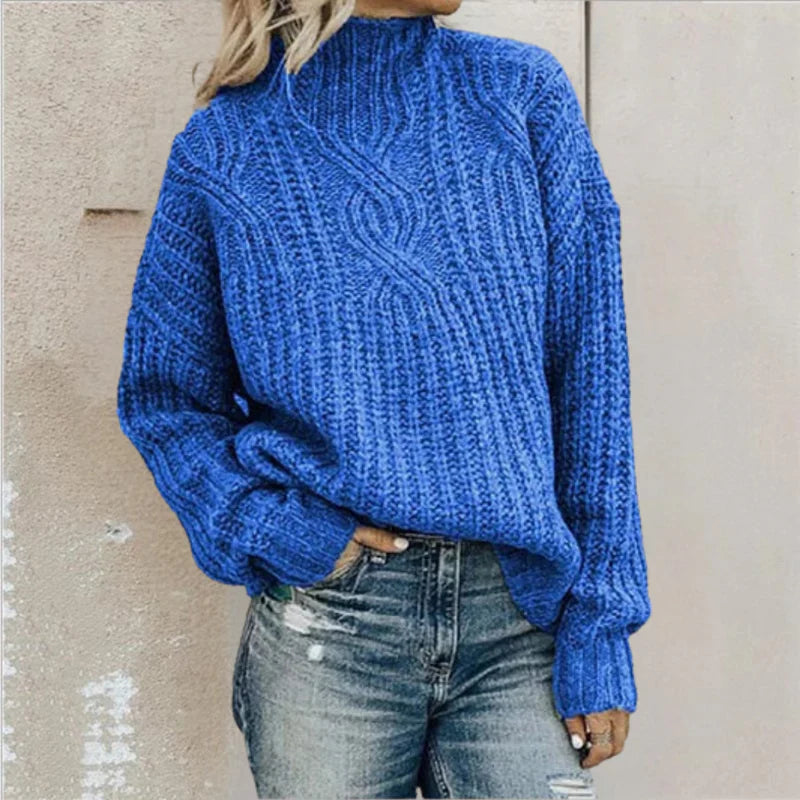 Chaipanya - Maglione Lavorato a Trecce Elegante e Confortevole
