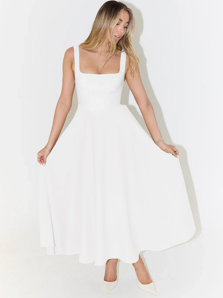 Zinovia - Elegante Abito Senza Maniche