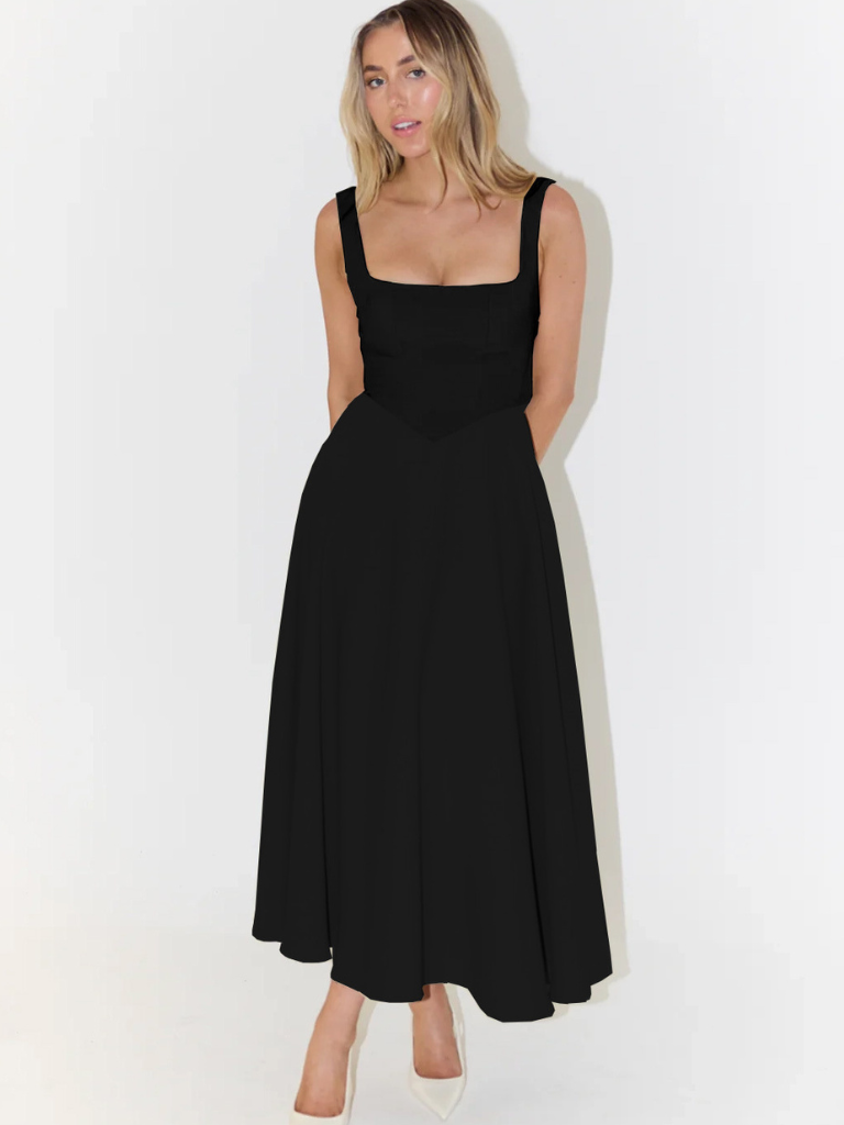 Zinovia - Elegante Abito Senza Maniche