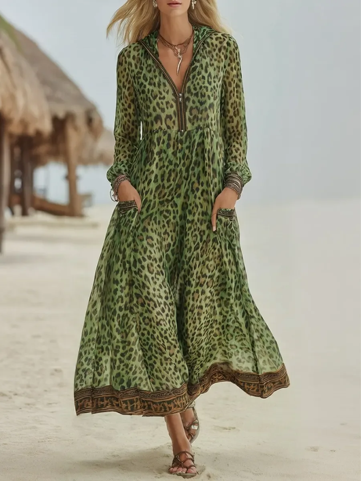 Yethrika - Abito Elegante Con Cerniera