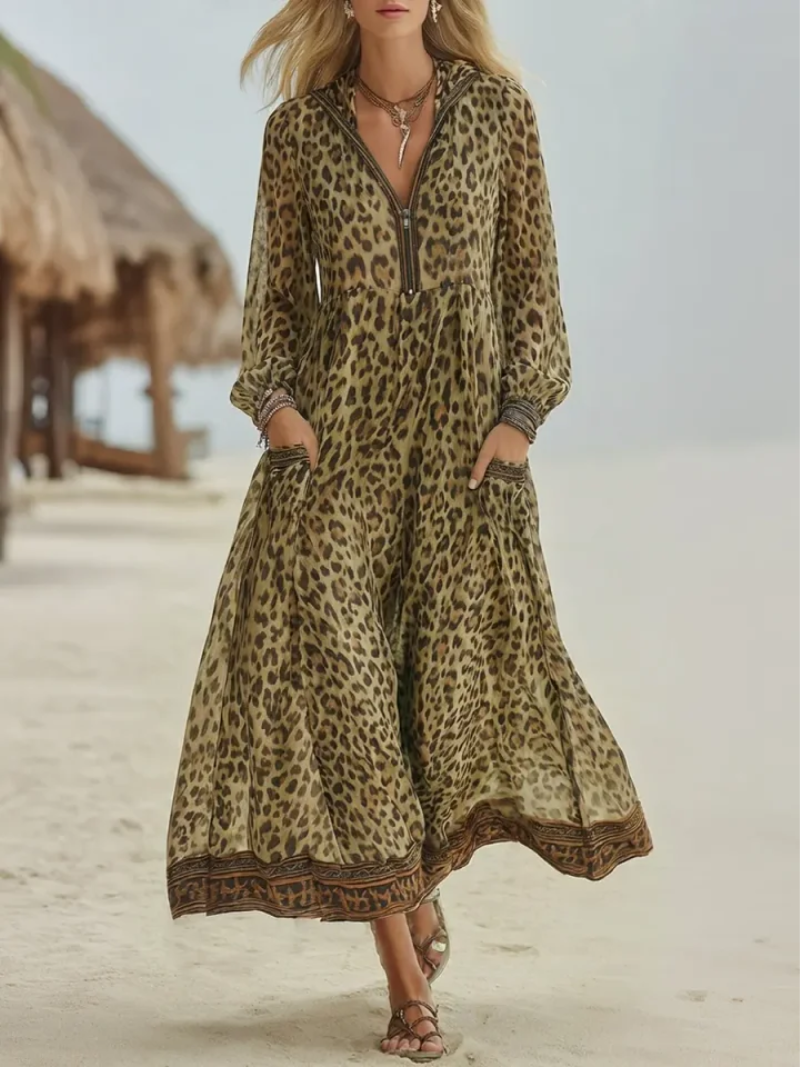Yethrika - Abito Elegante Con Cerniera