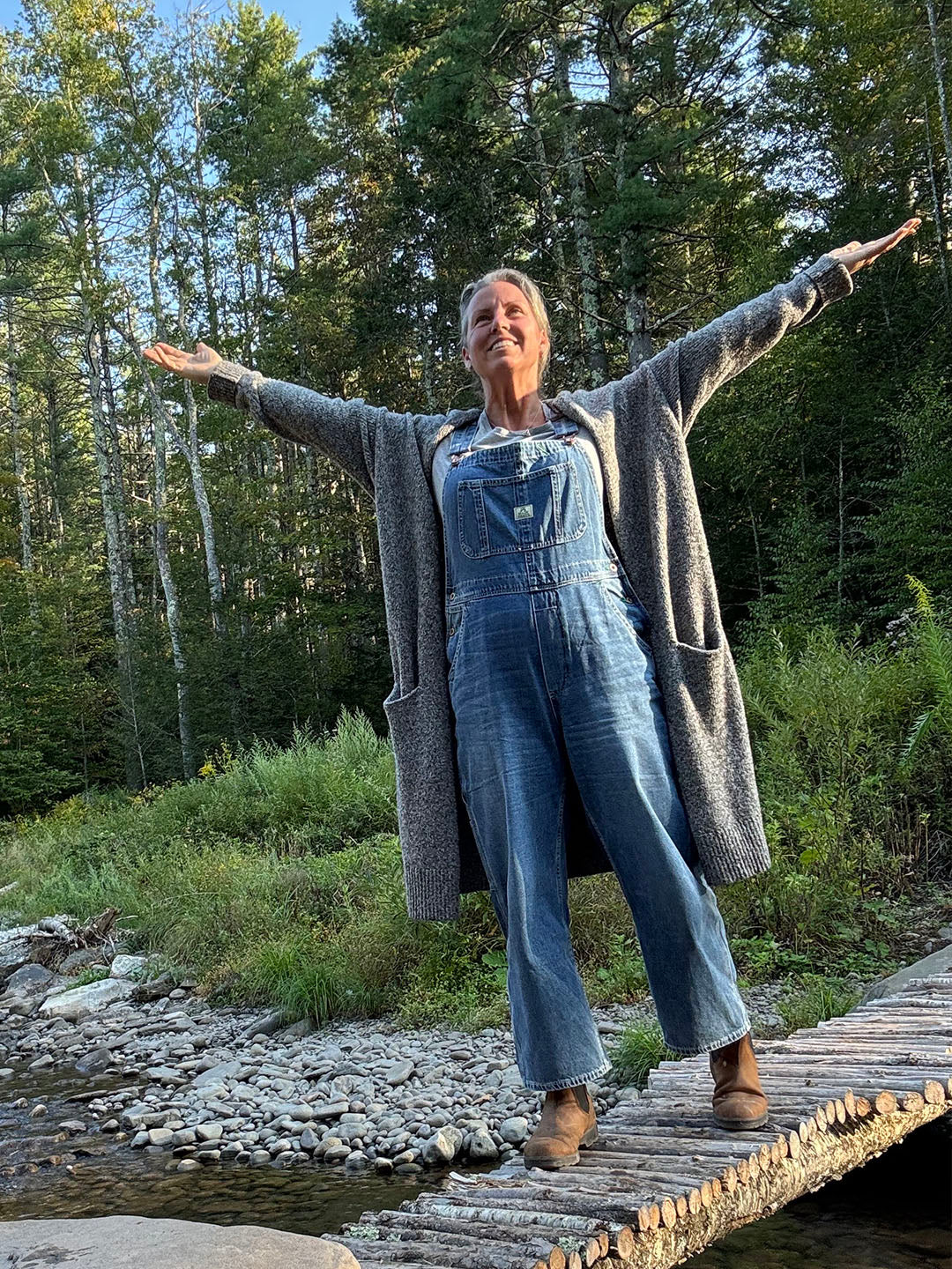 Jonelle - Salopette in Denim