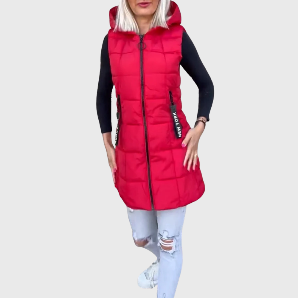 Alima - Cappotto Imbottito Senza Maniche