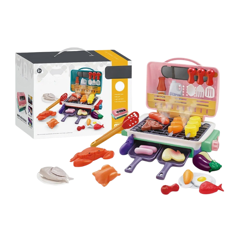 GrillMagic - Set da Barbecue con Cibo che Cambia Colore