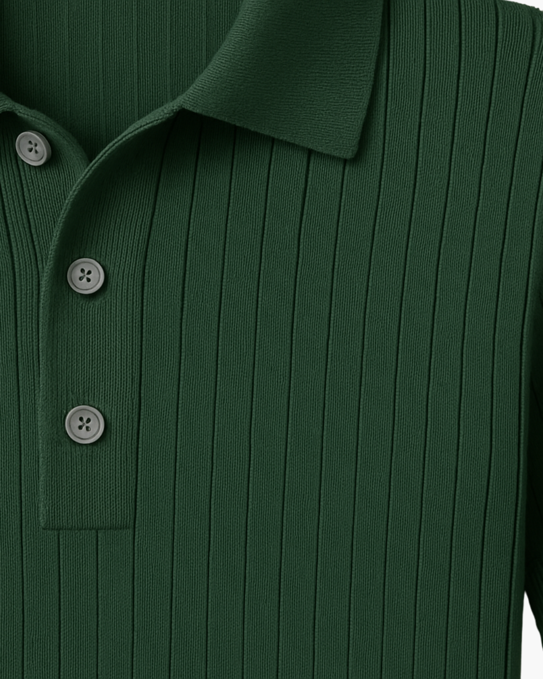 Donte - Polo A Manica Corta In Maglia