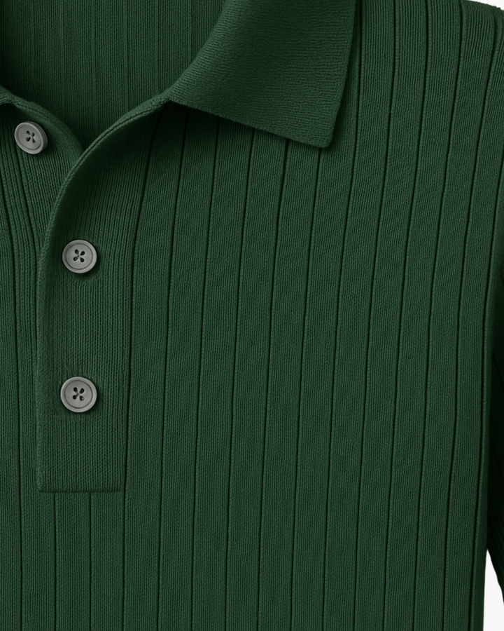 Donte - Polo A Manica Corta In Maglia