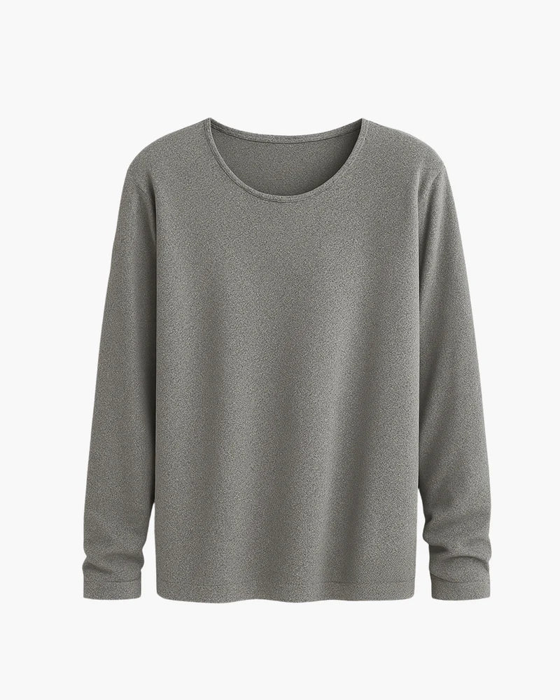 Beltran - Elegante Camicia a Maniche Lunghe In Maglia