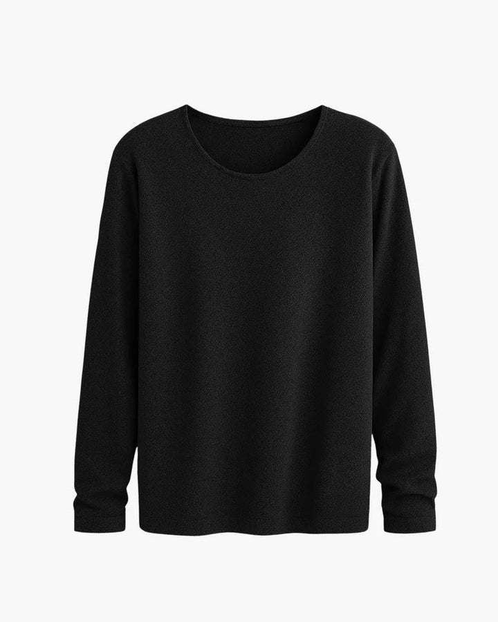 Beltran - Elegante Camicia a Maniche Lunghe In Maglia
