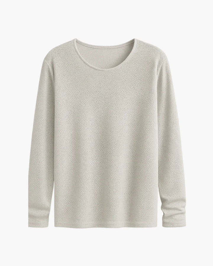 Beltran - Elegante Camicia a Maniche Lunghe In Maglia