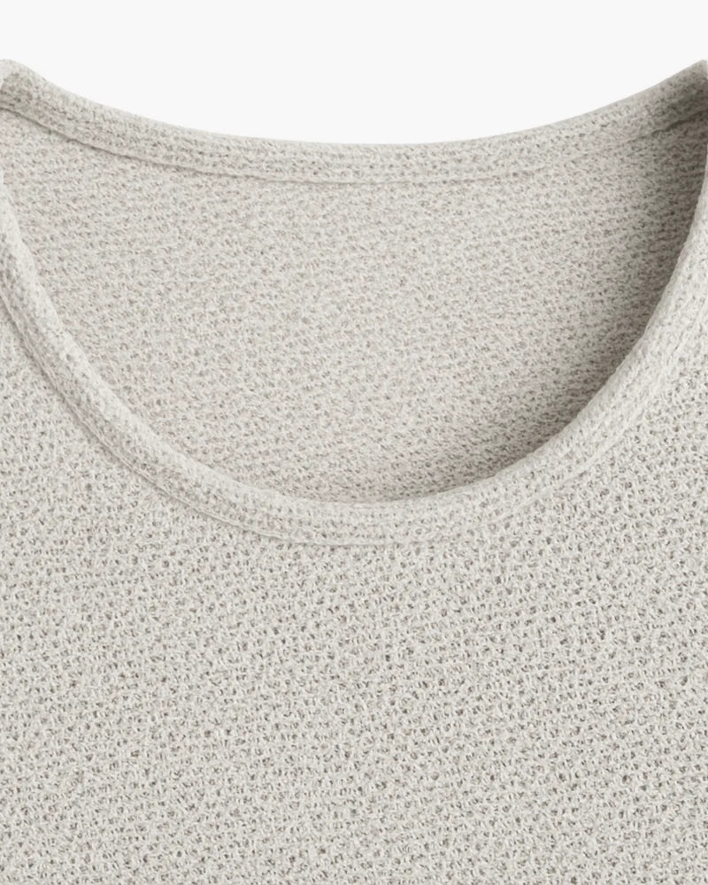 Beltran - Elegante Camicia a Maniche Lunghe In Maglia