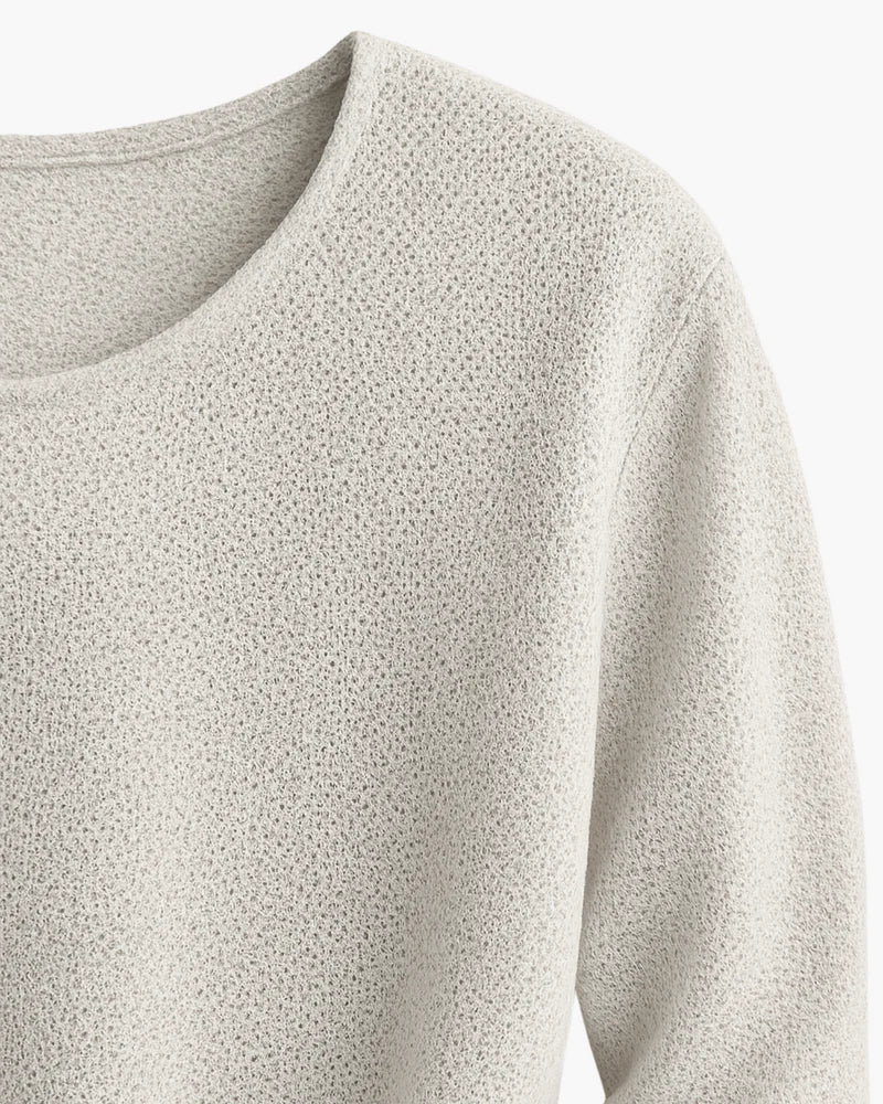 Beltran - Elegante Camicia a Maniche Lunghe In Maglia