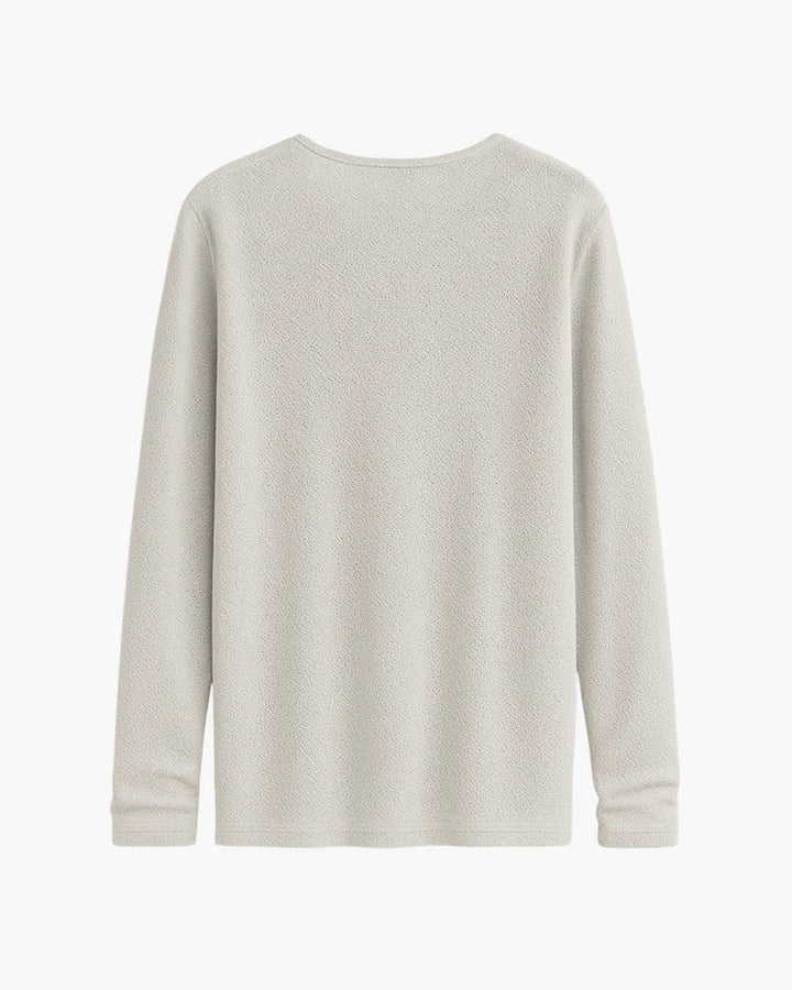 Beltran - Elegante Camicia a Maniche Lunghe In Maglia