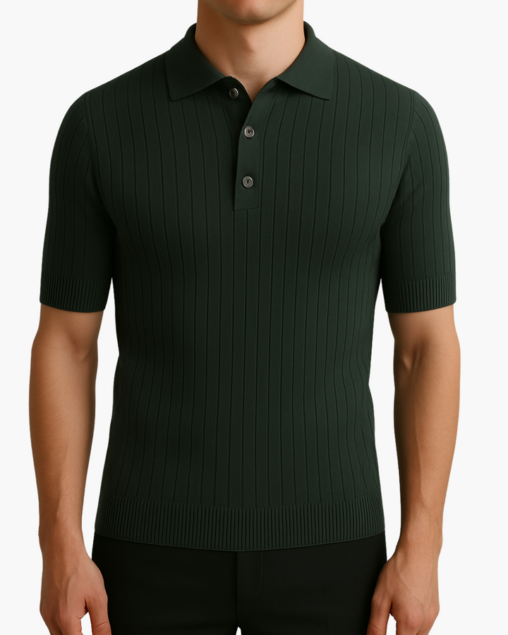 Donte - Polo A Manica Corta In Maglia