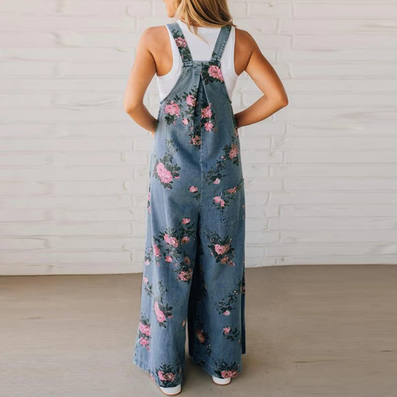 Gracina - Elegante Tuta Con Stampa Floreale