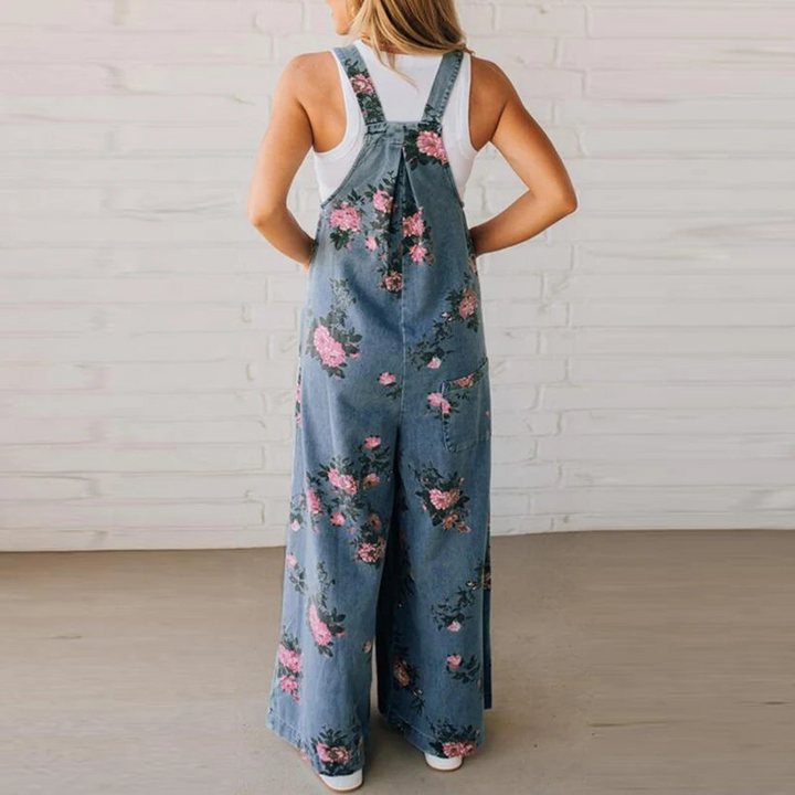 Gracina - Elegante Tuta Con Stampa Floreale