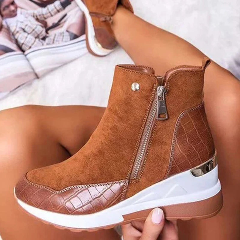 Niniane - Stivaletto Ortopedico Con Cerniera Laterale