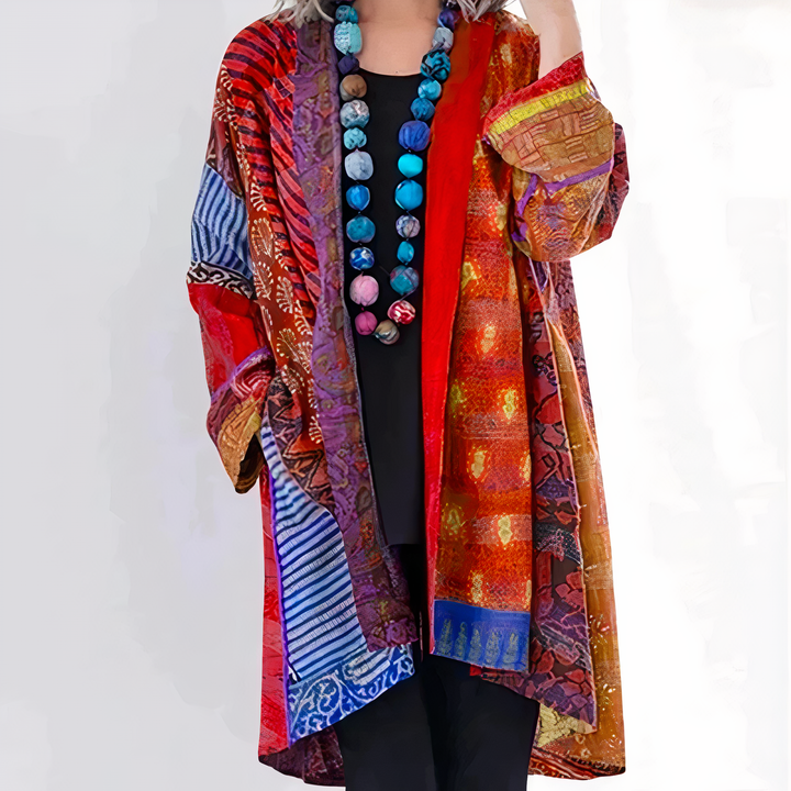 Rozenna - Cardigan Stile Kimono