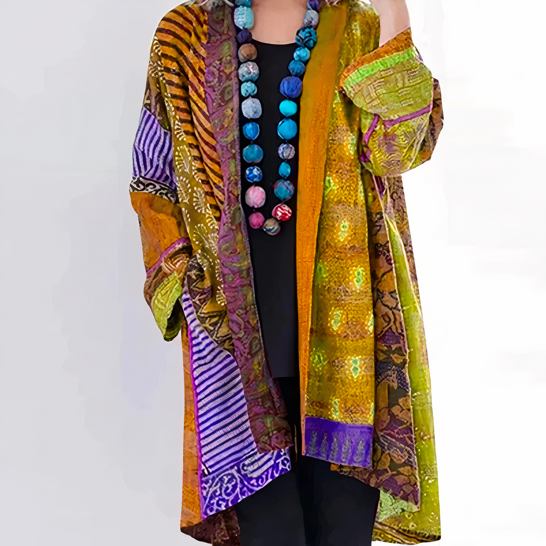 Rozenna - Cardigan Stile Kimono