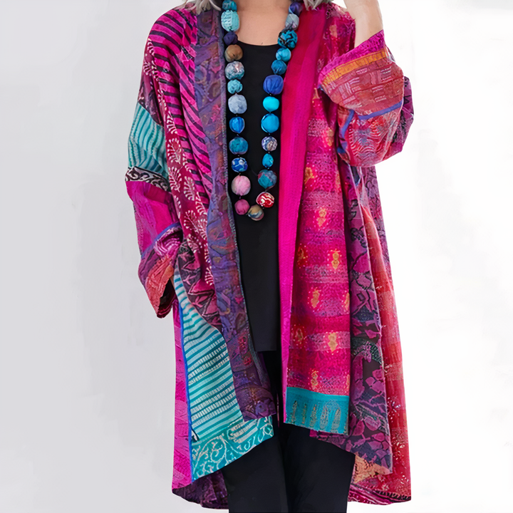 Rozenna - Cardigan Stile Kimono