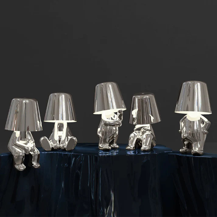 LumaGlow - Lampada da Scrivania Decorativa Ricaricabile