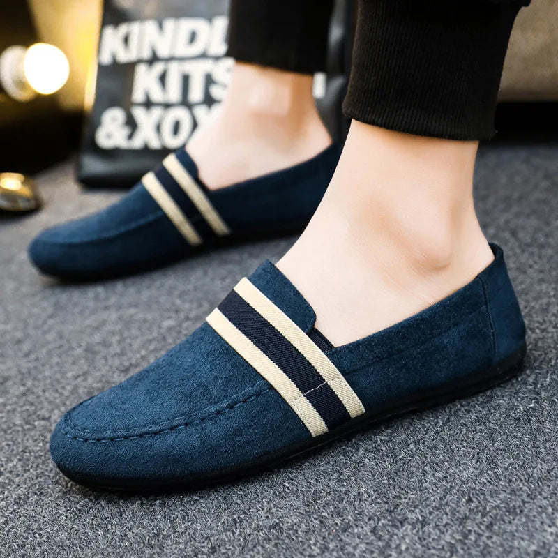 Hanno - Mocassini Casual a Righe