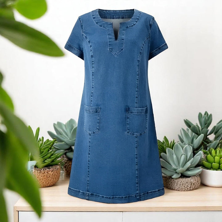 Gilja - Abito In Morbido Denim