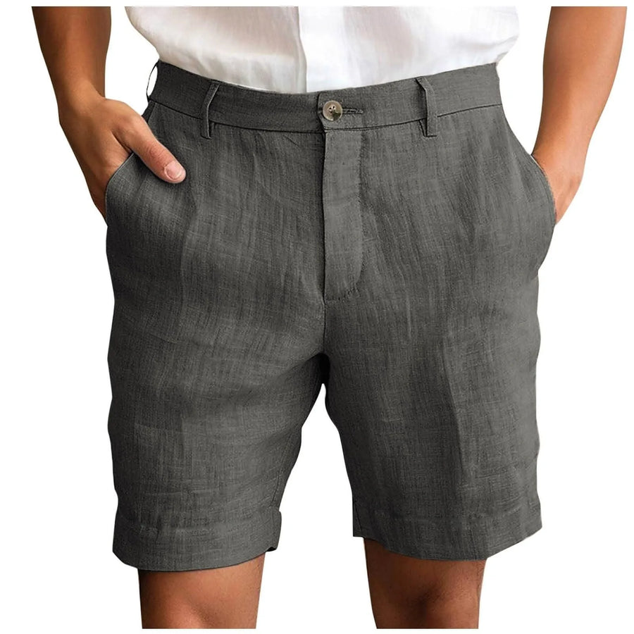 Fotis - Eleganti Pantaloncini in Lino