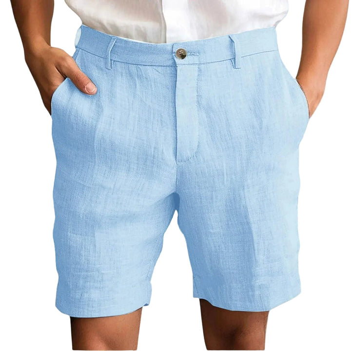Fotis - Eleganti Pantaloncini in Lino