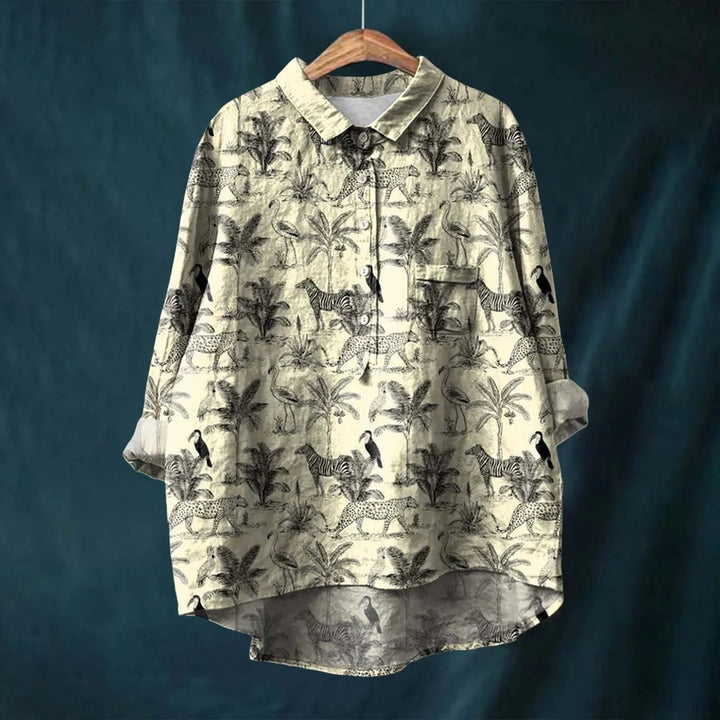 Lucero - Camicia in Cotone e Lino