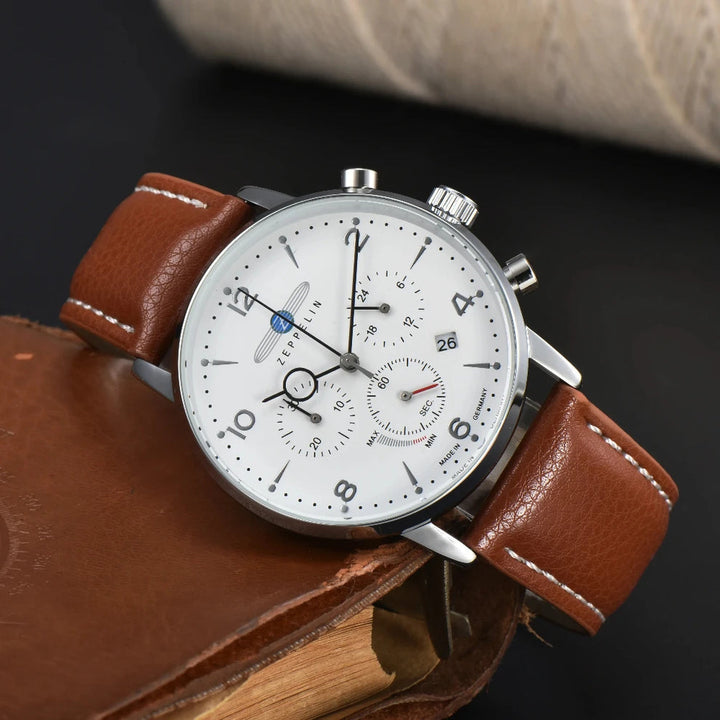 Endrit - Timer Classico Con Cinturino In Pelle